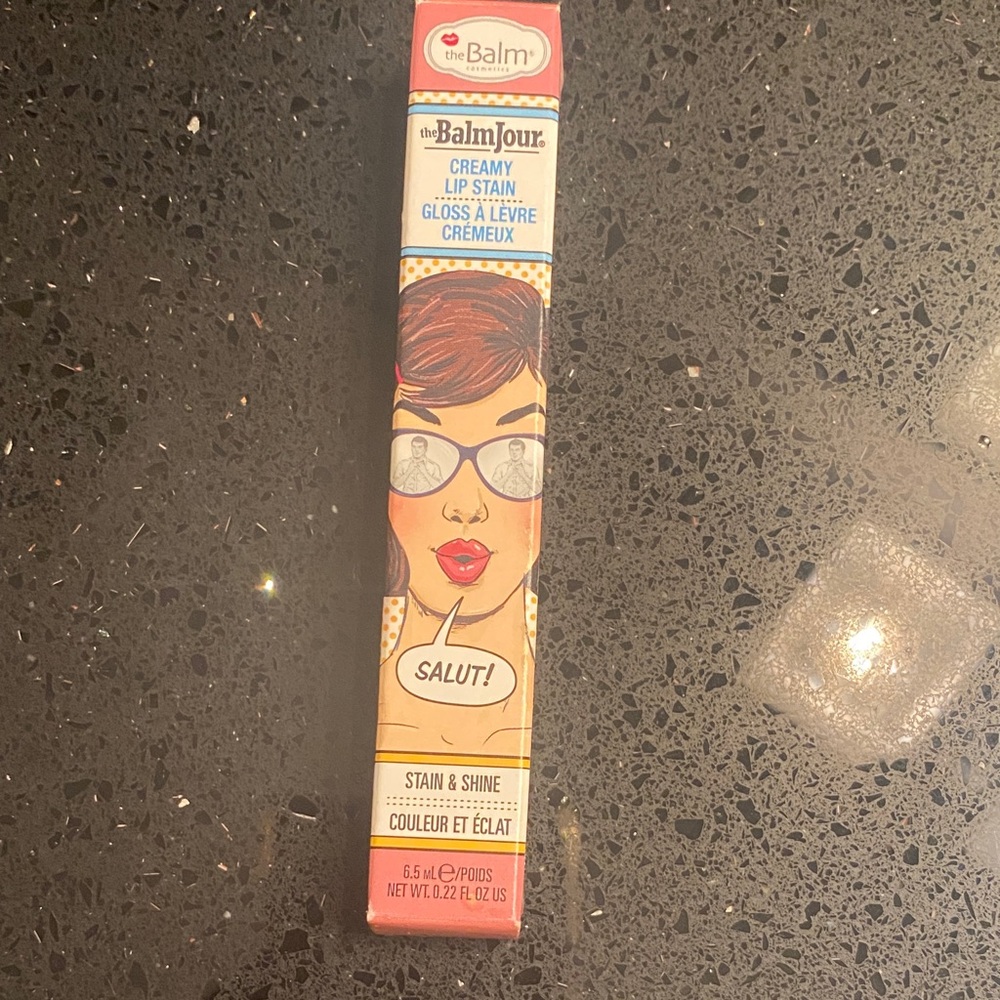 theBalm Creamy Lip Stain in Bold Red